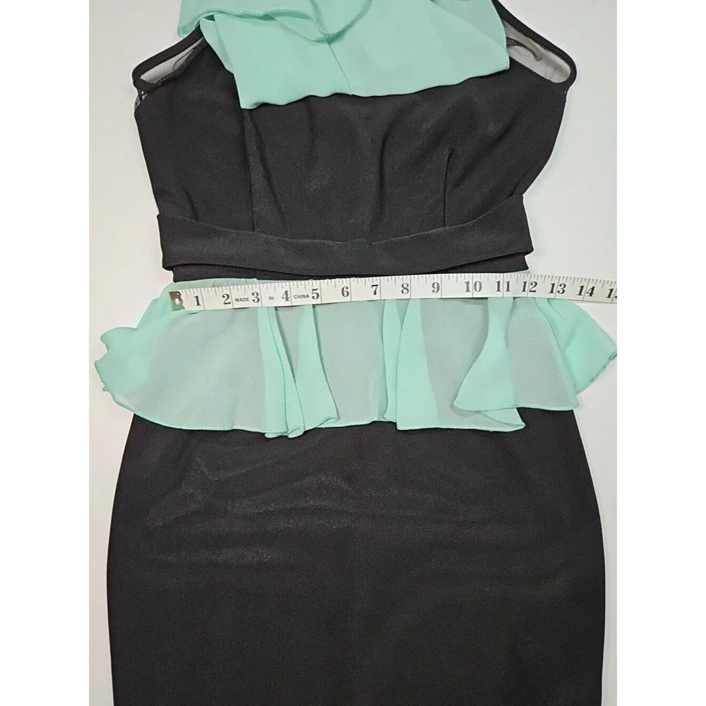 Mystic Women's Black Backless Halter Mini Dress Size‎ Medium - NWOT